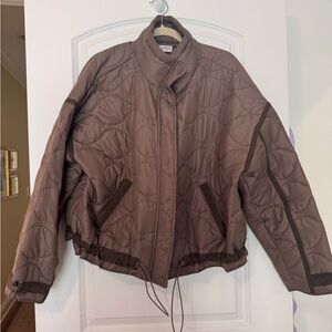 Universal Thread Brown Quilted Jacket